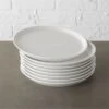 Contact White Salad Plate Set Of 8 -Home Furnishing Store ContactSaladPlatesS8SSHF16