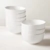 Contact White Soup Bowl Set Of 8