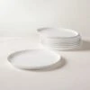 Contact White Dinner Plate Set Of 8 -Home Furnishing Store ContactWhtDinnerPlateS8SHS22