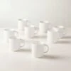 Contact White Mug Set Of 8 -Home Furnishing Store ContactWhtMugS8SHS22