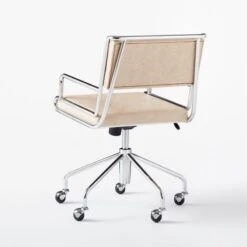 Court Pearl Vegan Leather Office Chair 14 Court Pearl Vegan Leather Office Chair -Home Furnishing Store CourtOfficeChair3QBSSS21