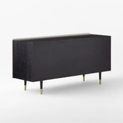 Crimped 4-Drawer White Oak Wood Dresser 14 Crimped 4-Drawer White Oak Wood Dresser -Home Furnishing Store CrimpedWhiteLowDresser3QBSSF21