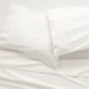 Organic Cotton Sateen 520 Thread Count Ivory Sheet Sets