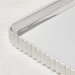Danilo Pleated Stainless Steel Letter Tray 9 Danilo Pleated Stainless Steel Letter Tray -Home Furnishing Store DaniloSSPltdLetterTrayAVSHS23
