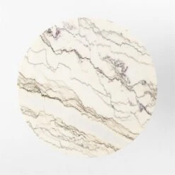 Divo Round White Mable Dining Table -Home Furnishing Store DivoMarbleTableTOPSSS23