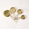 Dose Champagne Gold Measuring Cups 2 Dose Champagne Gold Measuring Cups -Home Furnishing Store DoseChpgnGldMeasuringCupsSHF22