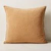Doux Camel Brown Throw Pillow With Down-Alternative Insert 23'' 2 Doux Camel Brown Throw Pillow With Down-Alternative Insert 23'' -Home Furnishing Store DouxCamelPillow23inSHS23