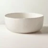 Drift White Serving Bowl With Reactive Glaze -Home Furnishing Store DriftRctIvyServingBowlSHS22