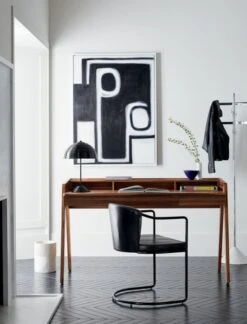 Chelsea Cement Wastebasket -Home Furnishing Store DrommenDeskCleoBlackJN20 1