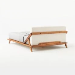 Drommen Acacia Wood Platform Queen Bed -Home Furnishing Store DrommenQueenBed3QBSSS21