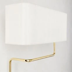 Elodie Polished Brass Wall Sconce Light Right-Facing 9 Elodie Polished Brass Wall Sconce Light Right-Facing -Home Furnishing Store ElodiePlhdBrsRWallSconceAVSHF23