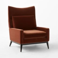 Embassy Bronze Brown Velvet Lounge Chair Model 314 12 Embassy Bronze Brown Velvet Lounge Chair Model 314 -Home Furnishing Store EmbassyBrzVltLngChair3QSSF23