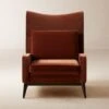 Embassy Bronze Brown Velvet Lounge Chair Model 314 -Home Furnishing Store EmbassyBrzVltLngChairSHF23