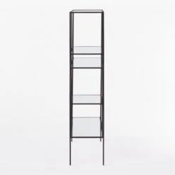 Euclidean Black Metal Etagere -Home Furnishing Store EuclideanBlackEtagereSDSSS21