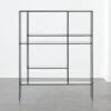 Euclidean Black Metal Etagere -Home Furnishing Store EuclideanBlackEtagereSHS21 1x1