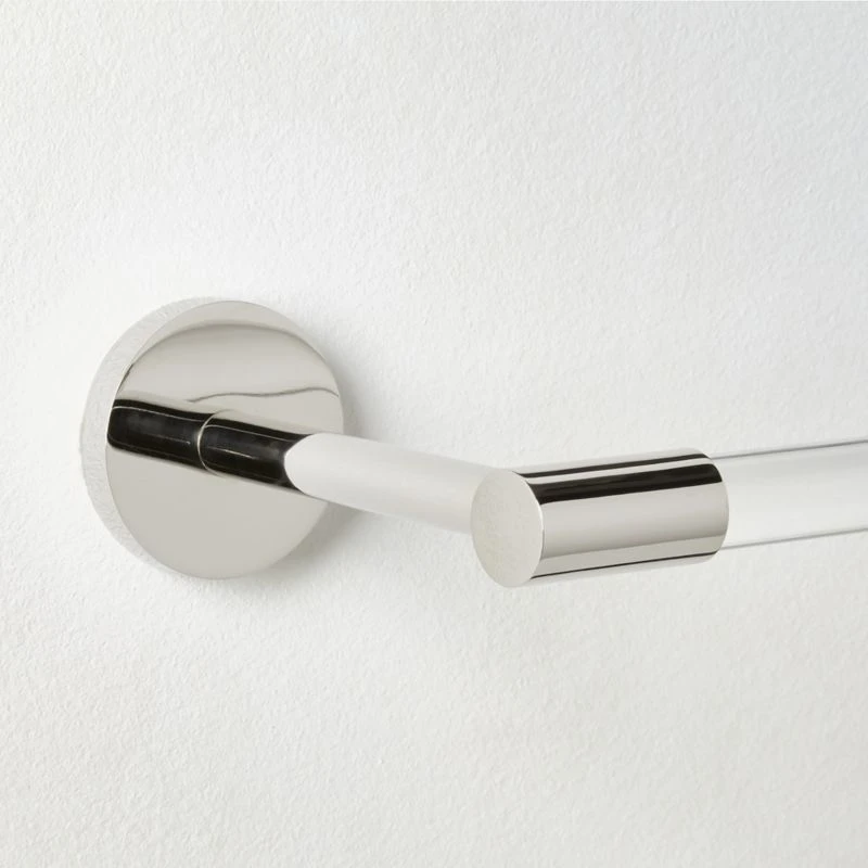 Flynn Crystal And Polished Nickel Wall Mounted Toilet Paper Holder 5 Flynn Crystal And Polished Nickel Wall Mounted Toilet Paper Holder - Image 3