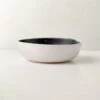Fynn Black And White Soup Bowl With Reactive Glaze -Home Furnishing Store FlynnRctvSoupBowlSHS23