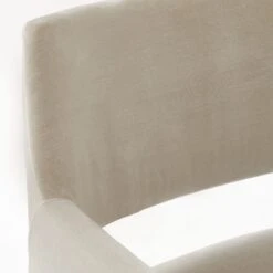 Foley Faux Mohair Grey Dining Armchair 23 Foley Faux Mohair Grey Dining Armchair -Home Furnishing Store FoleyFxMhrGryDnngChairAVSSF20