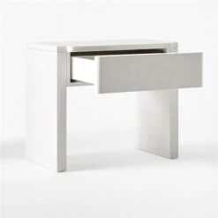 Fore Bleached Ash Wood Nightstand With Drawer -Home Furnishing Store ForeBlchdAshNightstand3QAVSSS21