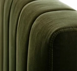 Forte Channeled Green Velvet Queen Bed 14 Forte Channeled Green Velvet Queen Bed -Home Furnishing Store ForteGreenKingBedAVSSF22