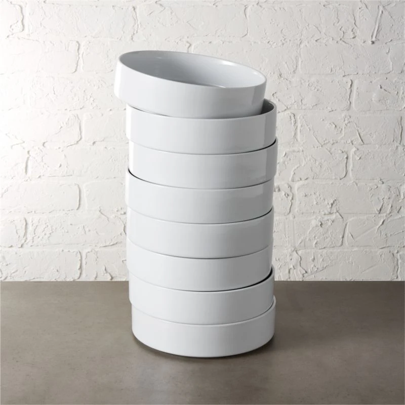 Frank White Pasta Bowl Set Of 8 3 Frank White Pasta Bowl Set Of 8