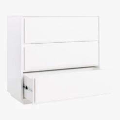 Gallery 3-Drawer White Dresser -Home Furnishing Store GalleryChestWhite3QAVS19