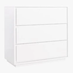Gallery 3-Drawer White Dresser -Home Furnishing Store GalleryChestWhite3QS19
