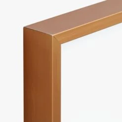 Gallery Brass Picture Frame With White Mat 4"x6" -Home Furnishing Store GalleryFr18X24BrssWhtMtAVF18