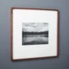 Gallery Walnut Picture Frame With White Mat 11"x14" -Home Furnishing Store GalleryFrm11x14WalntWhtMatSHS17