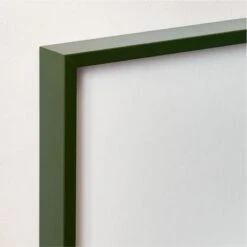 Gallery Green Picture Frame With White Mat 8"x10" 10 Gallery Green Picture Frame With White Mat 8"x10" -Home Furnishing Store GalleryFrm8x10DarkGreenAV2SHS22