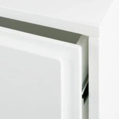 Gallery 2-Drawer High-Gloss White Nightstand -Home Furnishing Store GalleryNighstandAVS19