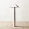 Gigi Polished Stainless Steel Floor Lamp 2 Gigi Polished Stainless Steel Floor Lamp -Home Furnishing Store GigiPldSSFloorLampROS22