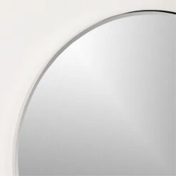 Graduate Polished Nickel Round Wall Mirror 36" -Home Furnishing Store GraduateRndNklMirror36inAV2SHF21