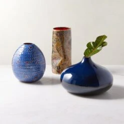 Gravity Multicolor Vase Tall -Home Furnishing Store GroupAzureSteeleNGravityFHS23