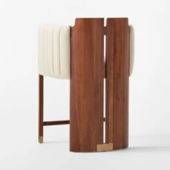 Half Moon Ivory Velvet Counter Stool Set Of 2 15 Half Moon Ivory Velvet Counter Stool Set Of 2 -Home Furnishing Store HalfMoonCounterStool3QBSSS22