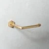Hex Brass Wall Mounted Toilet Paper Holder -Home Furnishing Store HexWallMntdTltPprHldrGoldSHF17