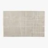 Hogan Handknotted Silver Grey Viscose Area Rug 5'x8' -Home Furnishing Store HoganHndknttdVscsSlGrRg5X8F20