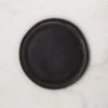 Hyacinth Black Salad Plate With Reactive Glaze -Home Furnishing Store HyacinthBkRctvRmdSldPltSHF23