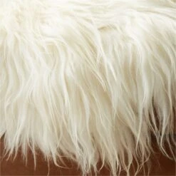 Icelandic White Sheepskin Fur Throw Blanket -Home Furnishing Store IcelandicSheepskinWhiteROF16