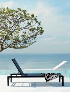 Idle White Outdoor Sun Lounger -Home Furnishing Store IdleIISunLoungerAP19 1