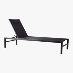 Idle Black Outdoor Sun Lounger -Home Furnishing Store IdleIISunLoungerBlk3QS19