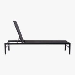 Idle Black Outdoor Sun Lounger -Home Furnishing Store IdleIISunLoungerBlkAVS19