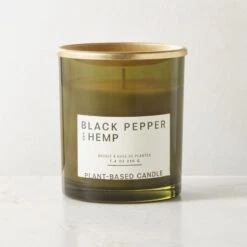 Illume Black Pepper + Hemp Scented Candle 7.4 OZ
