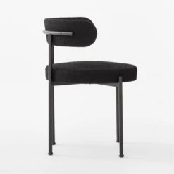 Inesse Boucle Black Dining Chair -Home Furnishing Store InesseDiningChairBlackSDSSF22