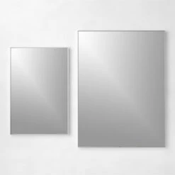 Infinity Rectangular Silver Wall Mirror 36"x48" -Home Furnishing Store InfinitySlvrRectWllMrrrsGrpFHS22