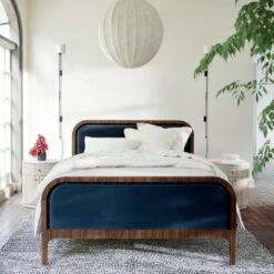 EUROPEAN FLAX™-Certified Linen Flax Sheet Sets -Home Furnishing Store IrvingQueenNailheadBedJN21 1x1