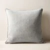 Ivy Heathered Grey Cashmere Throw Pillow With Down-Alternative Insert 20'' -Home Furnishing Store IvyChmrGyDnAltPllw20x20SHF23