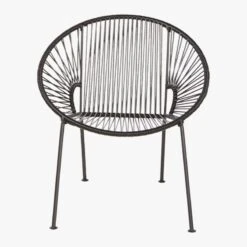 Ixtapa Black Outdoor Chair -Home Furnishing Store IxtapaChairBlackSOS20