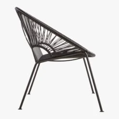 Ixtapa Black Outdoor Loveseat -Home Furnishing Store IxtapaLoveseatBlackSDS20