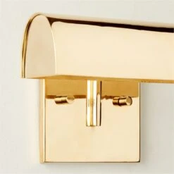 Jolie Polished Brass Picture Light Sconce 12" 11 Jolie Polished Brass Picture Light Sconce 12" -Home Furnishing Store JoliePldBsWllArtScnc12inAV2SHF22